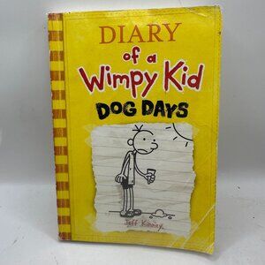 Diary Of A Wimpy Kid: Dog Days By Jeff Kinney Paperback Amulet Books 2009